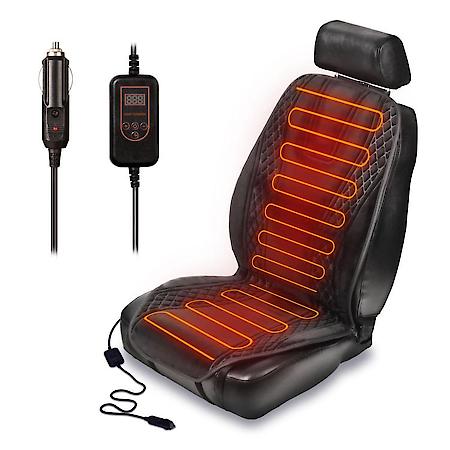 Heated Car Seat Cushion Black