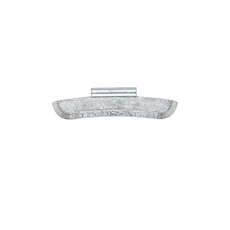 P-Series Uncoated Zinc (Zn) Passenger Knock-On Wheel Weight 1.75Oz.