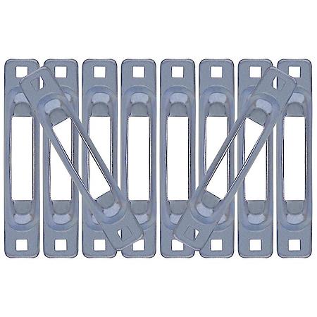 Zinc Snap-Loc E-Track Single Strap Anchor 10-Pack