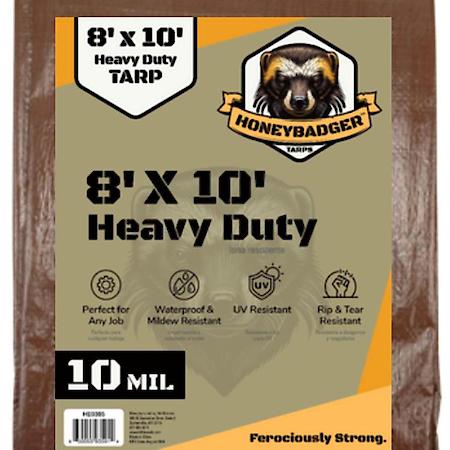 Honey Badger Ultra Premium Heavy Duty┬┐Tarp ┬┐( 8 x 10 )