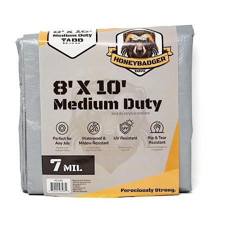 Honey Badger Premium Medium DutyáTarpá ( 8 x 10 )