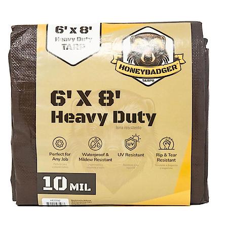 Honey Badger Ultra Premium Heavy Duty┬┐Tarp ( 6 x 8 )