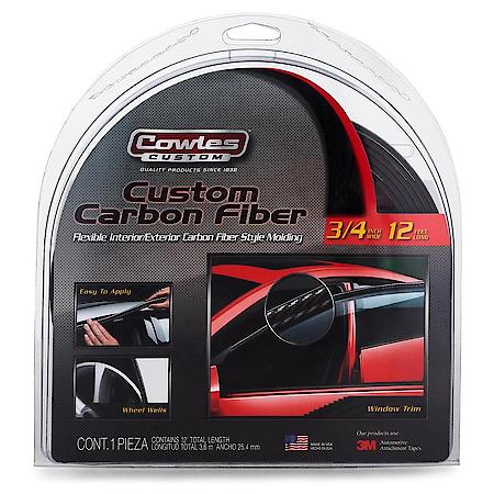 Custom Carbon Fiber Style Molding, 3/4" x 12'