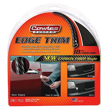 Custom Chrom Carbon Fiber Style Edge Trim, 18'