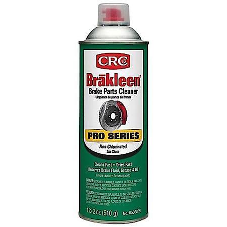 Pro Series Brake Parts Cleaner: Non-Chlorinated, Works Without Disassembly, 18 oz.