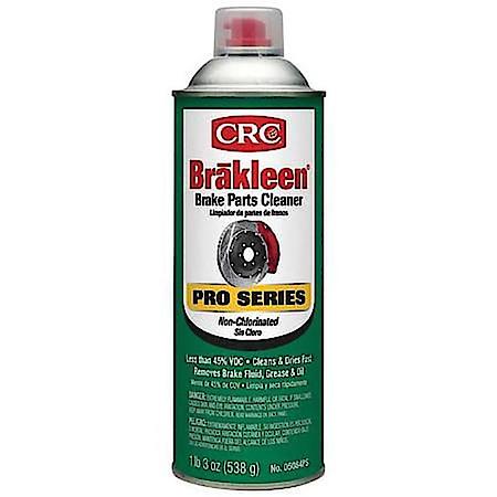 Pro Series Brake Parts Cleaner: Non-Chlorinated, Cleans and Dries Fast, 19 oz.