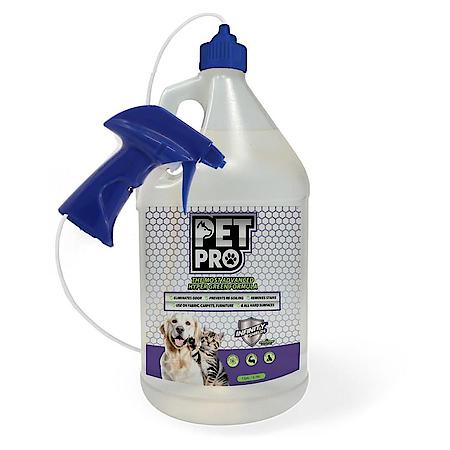 PetPro Pet Odor Eliminator & Interior Spray 1 Gallon Fresh & Clean Scent