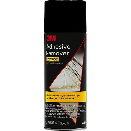 Adhesive Remover, Low VOC (20%), 12 oz.