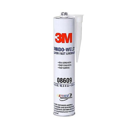 3M(TM) Windo-Weld(TM) Super Fast Urethane, 08609, Black, 10.5 fl oz Cartridge