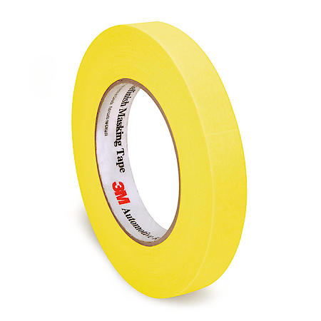 3M(TM) Automotive Refinish Masking Tape, 06652, 18 mm x 55 m, 48 per case