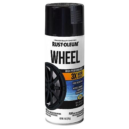 Gloss Black Wheel Paint: Durable, Fade-Resistant Finish