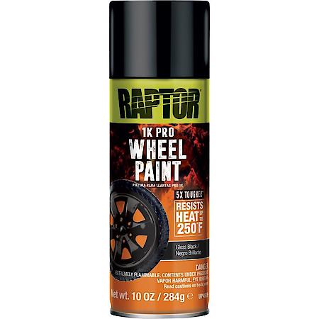 Wheel Paint - Gloss Black; 10 oz.; Easy to use and fast drying