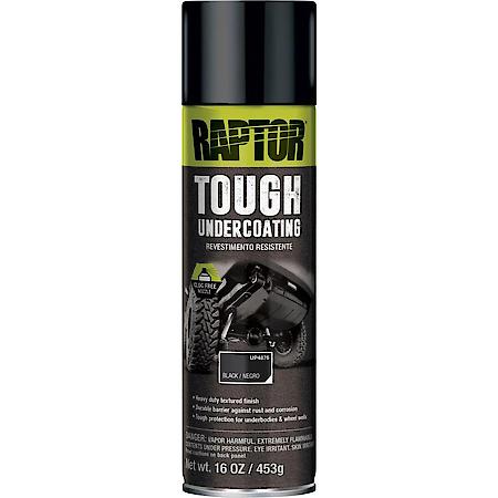1K Tough Undercoating Aerosol; 16 oz.; Heavy duty textured finish