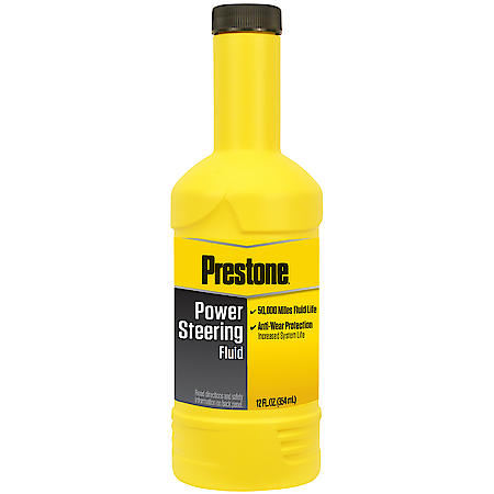 Power Steering Fluid: All Vehicles, Anti-Wear Protection, 50k miles, 12 Oz.