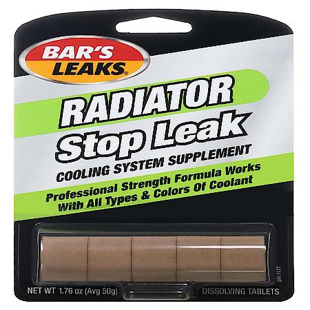 Radiator Stop Leak Cooling System Supplement Tablets, 1.76 oz.