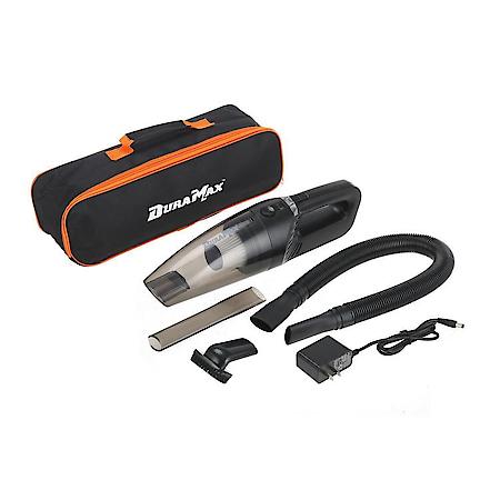 Cordless Handheld Vacuum: 106W Car Vac, 25 Min Runtime, Black