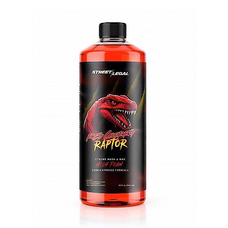 Red Cherry Raptor Foam Wash & Wax 32 oz. Premium High-Foam Detailing Soap