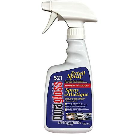 Marine/RV Detail Spray: Removes Oil & Film, Durable, UV Protection, Body Shop Safe, 22 OZ