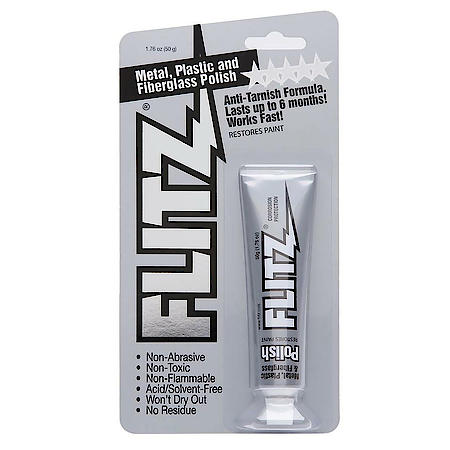 Metal, Plastic & Fiberglass Polish: Removes Tarnish, Rust & More