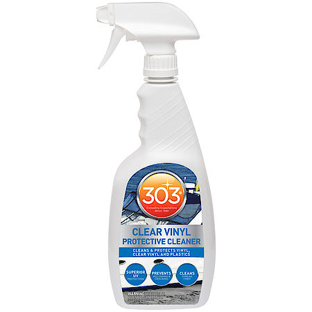 Marine Clear Vinyl Protective Cleaner: Quick and Easy Protection, 32 oz