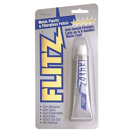 Flitz Metal, Plastic and Fiberglass Polish 1.76 oz Tube