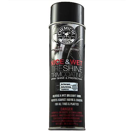 Nice and Wet Tire Care: Tire Shine, Trim Coating, Spray Shine & Protectant, 14.5 oz.