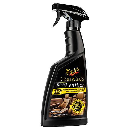 Meguiar's G10916 Gold Class Rich Leather Spray - 15.2 Fluid Ounces