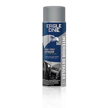 Aerosol Interior Detailer: Ultimate Shine for Your Vehicle's Interior, 12 OZ