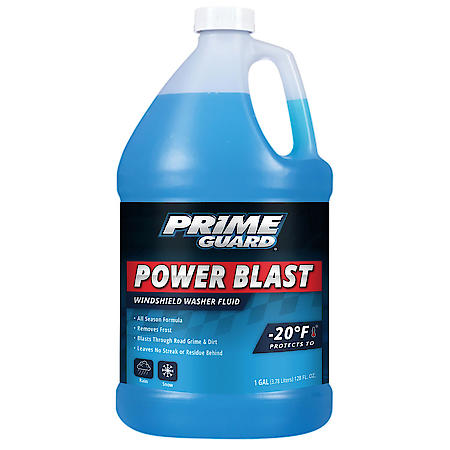 Windshield Washer Fluid: -20┬░ Protection, Removes Frost, 1 Gallon