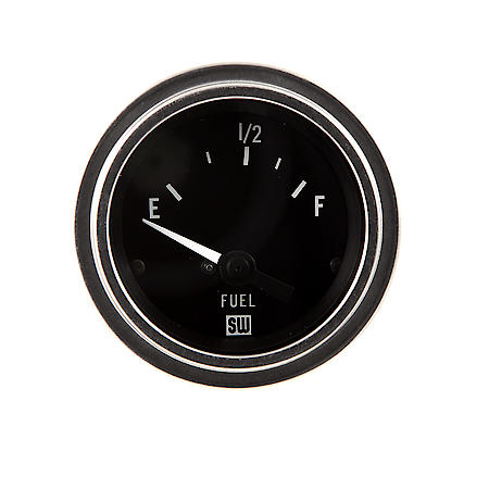 2-1/16" Deluxe Fuel Level Gauge, 73-10 ohms