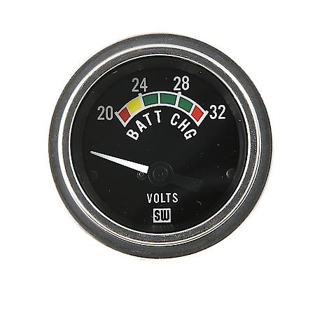 2-1/16" Deluxe Voltmeter, 24 V, 20-32 VDC