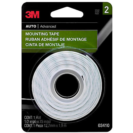 Scotch Mounting Tape, 1/2" x 75"