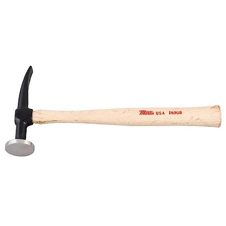Curved Chisel Hammer with Hickory Handle