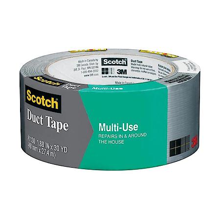 Scotch(R) Multi-Use Duct Tape 1130-C 1.88 in x 30 yd (48,0 mm x 27,4 m)12 rls/cs