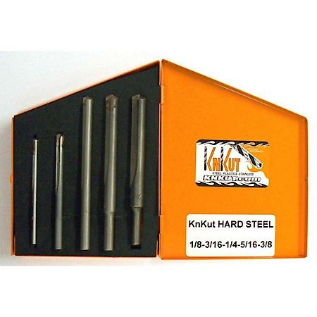 5 Piece Jobber Length Carbide Tip Drill Bit Set