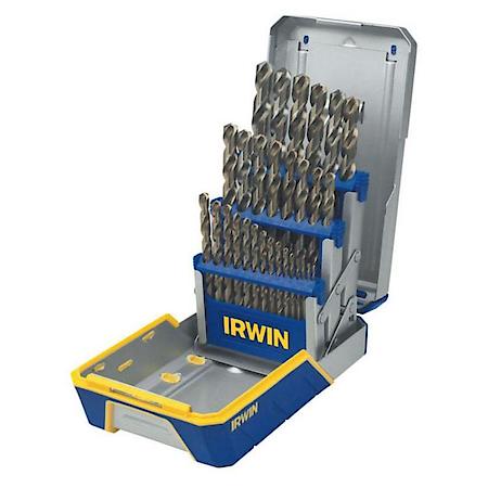 29Pc Drill Bit Industrial Set Case, Cobalt