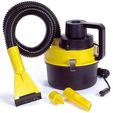 12V Compact Wet/Dry Canister Vacuum with Accessory Kit