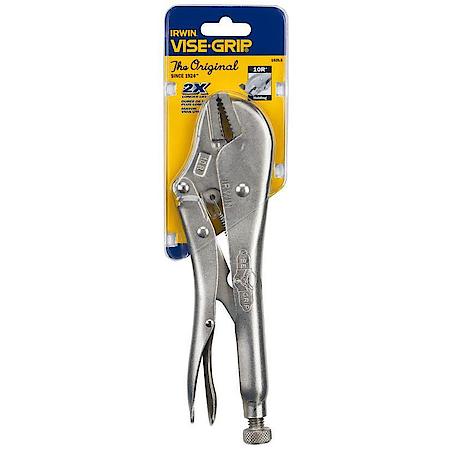 10" Straight Jaw Locking Pliers - 10" (250 mm) - High Grade Alloy Steel - Heat Treated