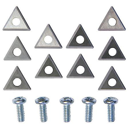 Carbide Insert, Pos. Rake, 10pk., for FMC Lathes