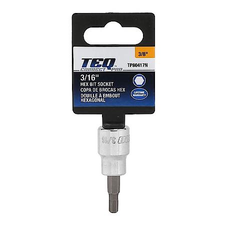 3/8" Dr Hex Bit Socket 3/16"