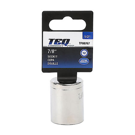 1/2"Dr 12Pt Socket 7/8"