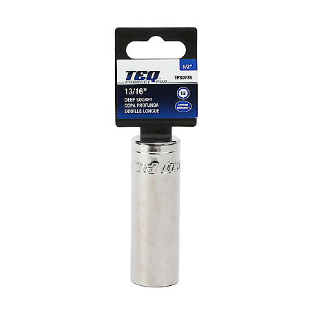 1/2"Dr 12Pt Deep Socket 13/16"