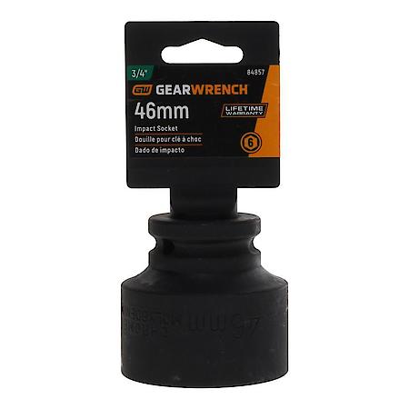 3/4" Drive 6 Point Standard Impact Metric Socket 46mm