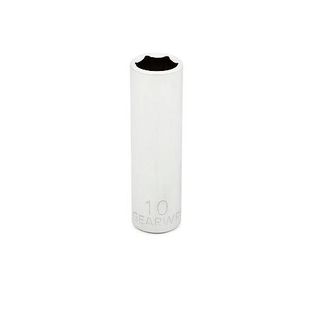 1/4" Drive 6 Point Deep Metric Socket 10mm