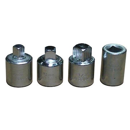 4 Piece 1/2" Drive Drain Plug Socket Set
