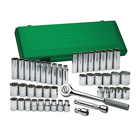 Soc Set 47Pc 1/2Dr 12 Point