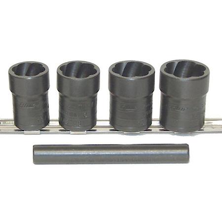 5 Piece Locking Lugnut Twist Socket Removal Kit
