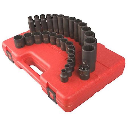 29-Piece 3/8 In. Drive 12-Point Maste