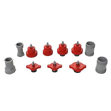 Loaner Tool: Cooling System Adapter Test Kit for Domestic and Japanese Vehicles Kit, Kit No. 145