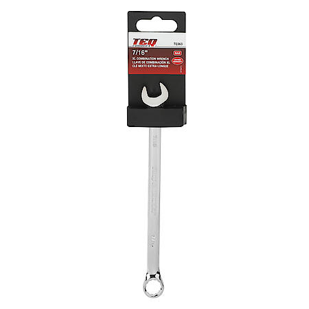 Combination Wrench, XL, SAE, 7/16"